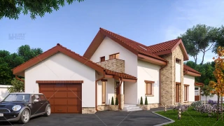 Proiect personalizat casa cu garaj - Cornetu Proiect personalizat casa cu garaj - Cornetu